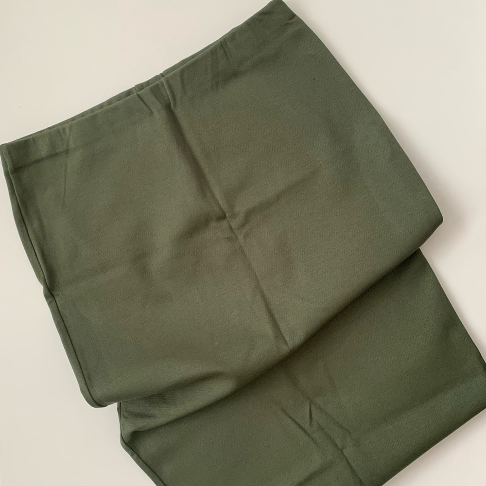 Olive Pencil Skirt